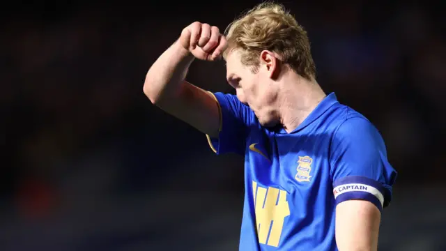 Klarer looks disappointed