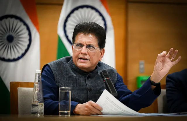 Union Minister of Commerce & Industry Piyush Goyal