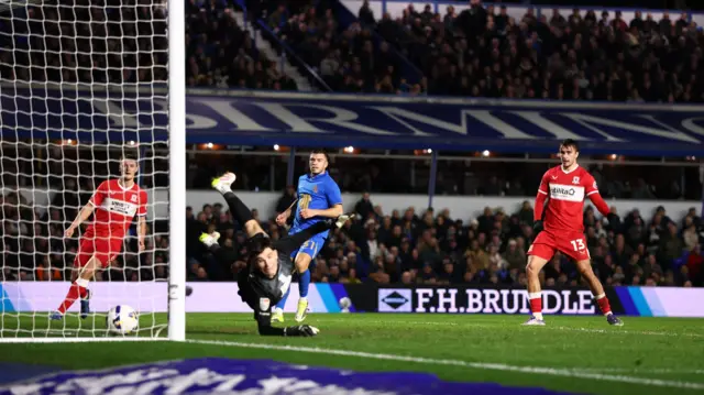 David Strelec scores for Middlesbrough