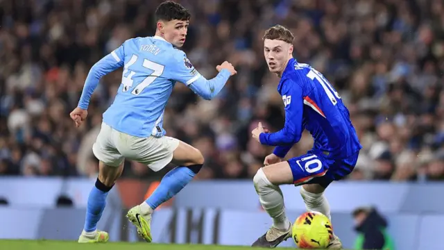 Phil Foden and Cole Palmer