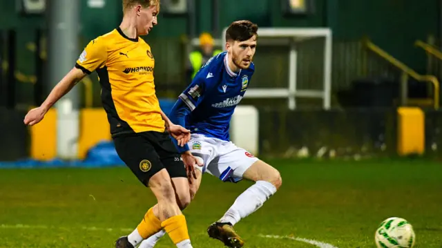 Action from Carrick v Linfield