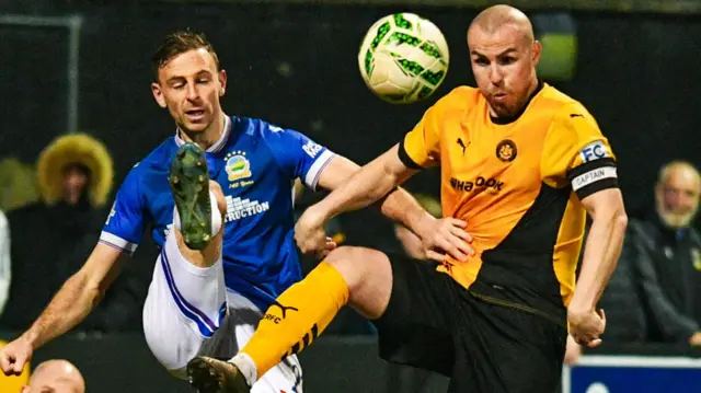 Action from Carrick v Linfield