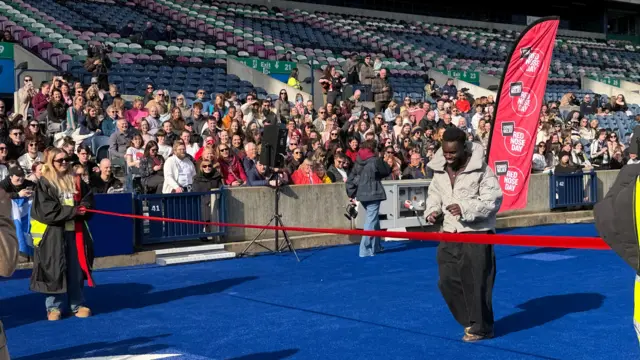 Ribbon at Murrayfield