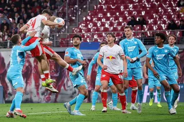 Leipzig's Austrian midfielder Christoph Baumgartner