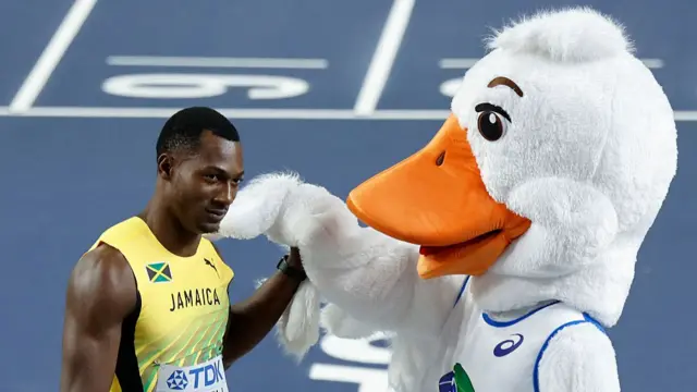 The World Indoor Championships mascot
