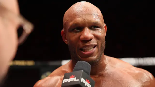 Linton Vassell gets interviewed
