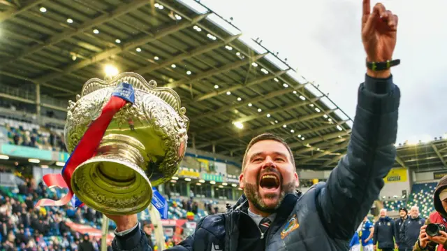 Healy won the fourth BetMcLean Cup of his tenure with victory over Glentoran in the final