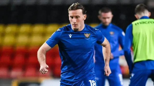 St Johnstone forward Ruari Paton