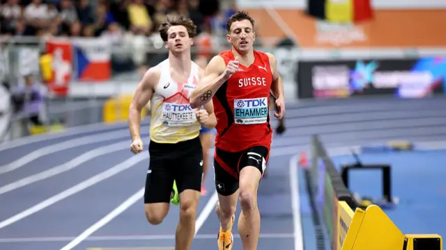 Simon Ehammer in action