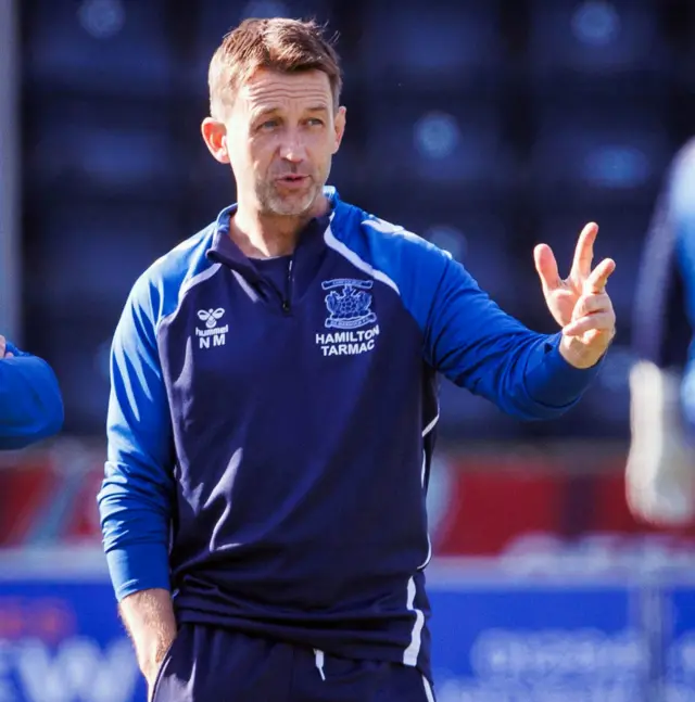 Kilmarnock manager Neil McCann
