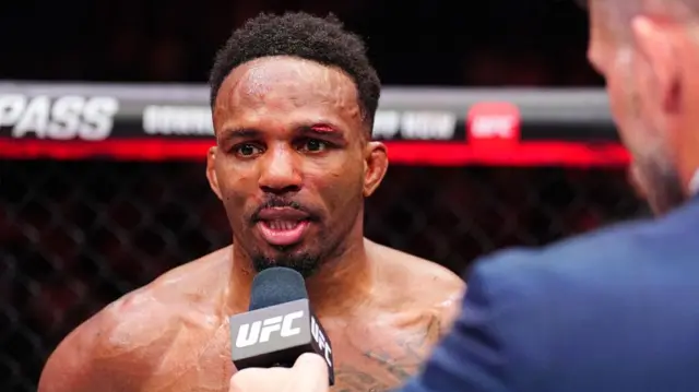 Lerone Murphy gets interviewed