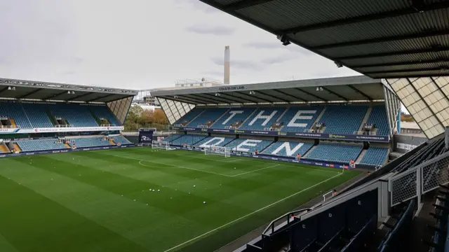 General views before the match of the Sky Bet Championship match between Millwall and West Bromwich Albion at The Den