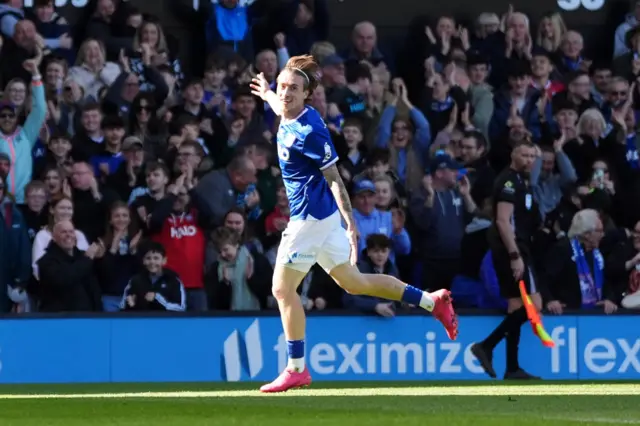 Ipswich Town's Jack Clarke celebrates scoring