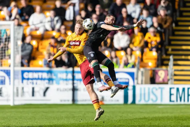 Stephen Welsh and Martin Boyle challenge