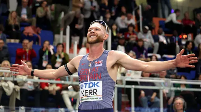Gold medalist Josh Kerr