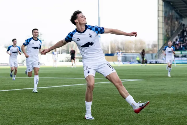 Barney Stewart opened the scoring