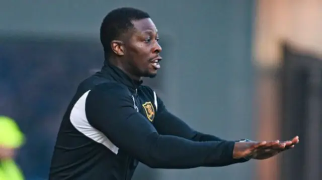 Livingston manager Marvin Bartley