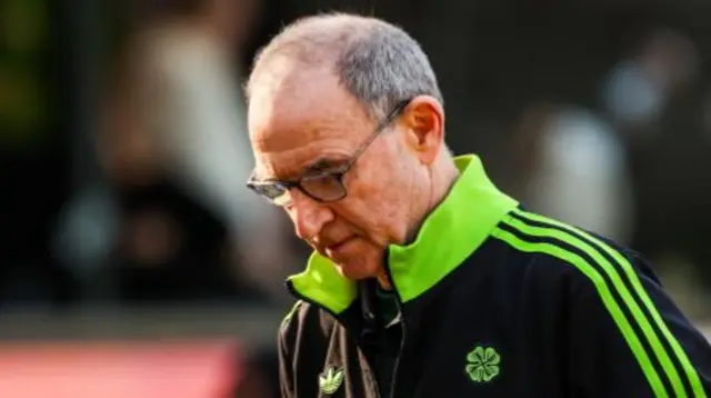 Celtic manager Martin O'Neill