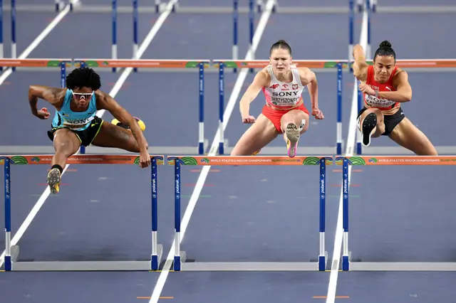 Devynne Charlton of Team Bahamas wins gold