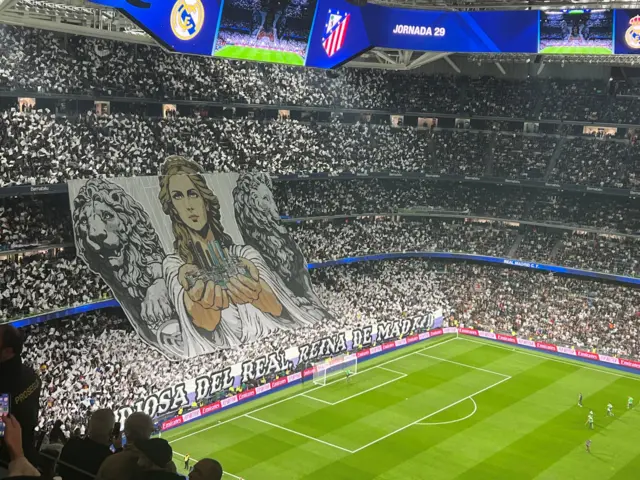 Real Madrid's tifo