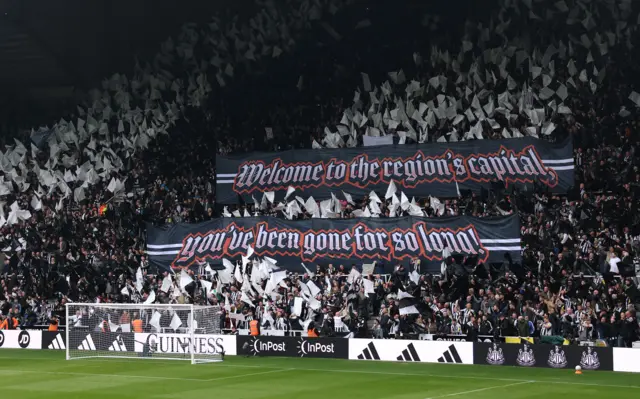 Newcastle banner