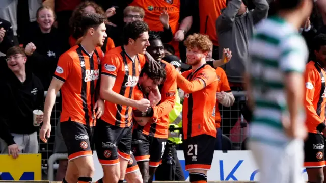 Dundee United celebrate