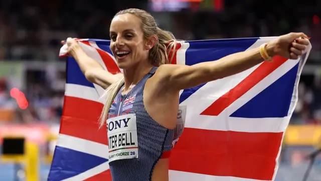 Gold medallist Georgia Hunter Bell