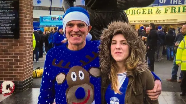 Natalie and her dad Noel