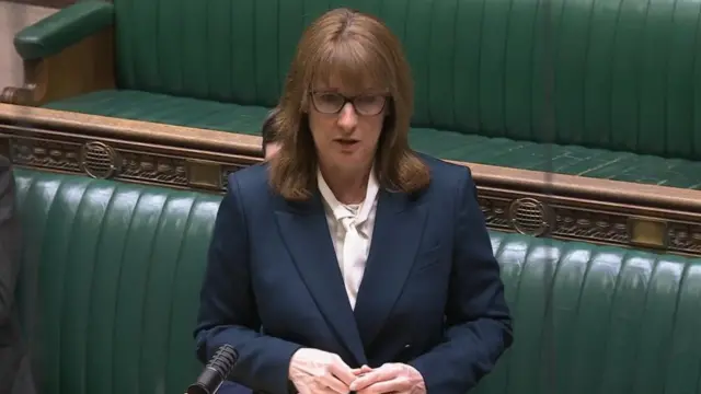 Reeves stands and she speaks in the House of Commons