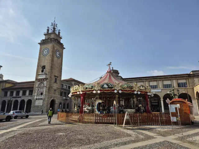 A view of Bergamo