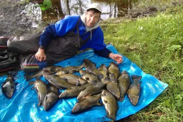 Ian Coates was a keen angler