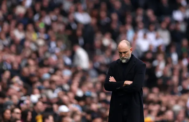 Igor Tudor looks dejected