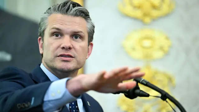 Defence Secretary Pete Hegseth