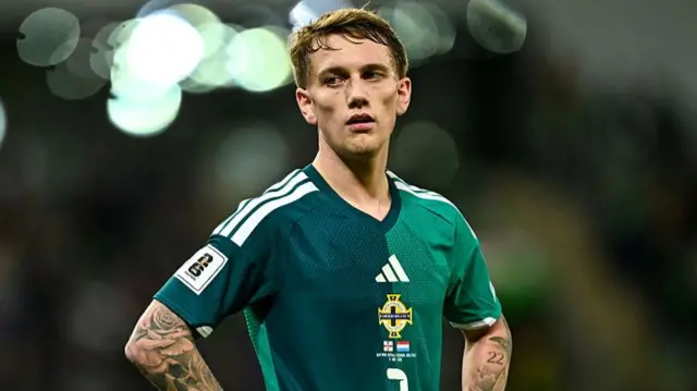 Ethan Galbraith of Northern Ireland