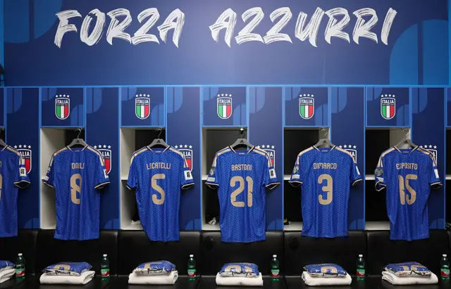 Italy changing room