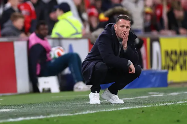 Bellamy stands on his haunches
