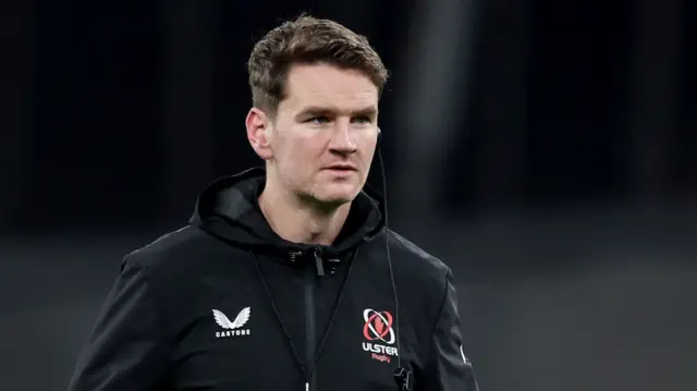Ulster backs coach Mark Sexton