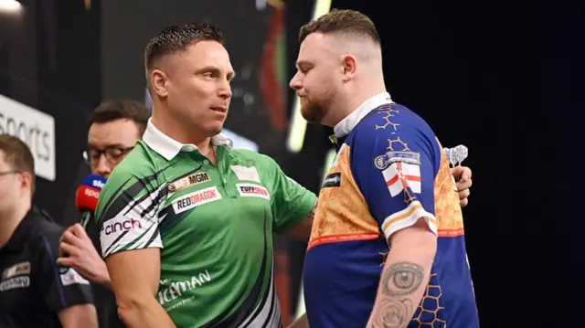 Josh Rock Gerwyn Price