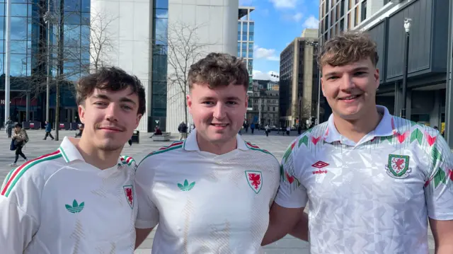 Liam, Alex and Joseph from Pembrokeshire