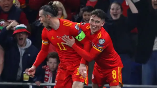 Harry Wilson and Gareth Bale