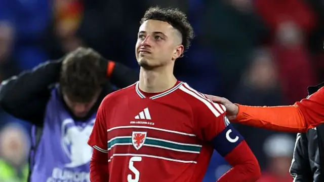 Dejected Ethan Ampadu