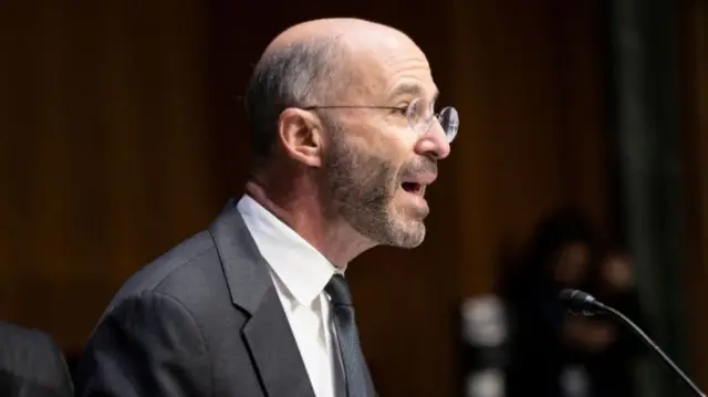 Robert Malley, Biden administration special envoy for Iran, testifies about the JCPOA (Joint Comprehensive Plan of Action) during a hearing of the Senate Foreign Relations on Capitol Hill.