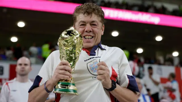 England fan Andy Milne