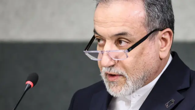 Iran's Foreign Minister Abbas Araghchi pictured earlier this year