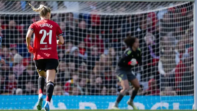 Millie Turner of Manchester United in action