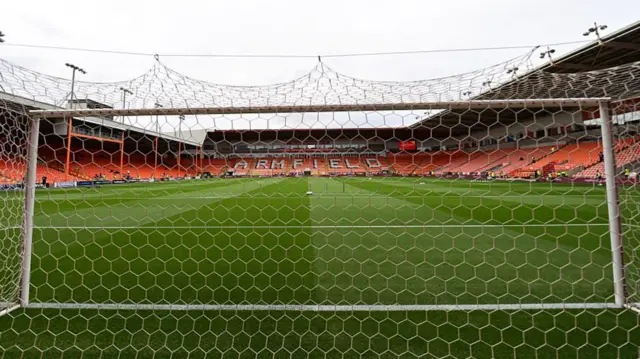 Bloomfield Road Stadium, home of Blackpool FC