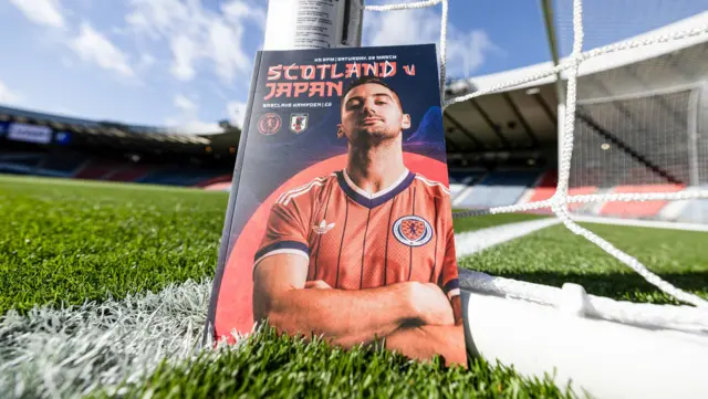 Scotland programme v Japan