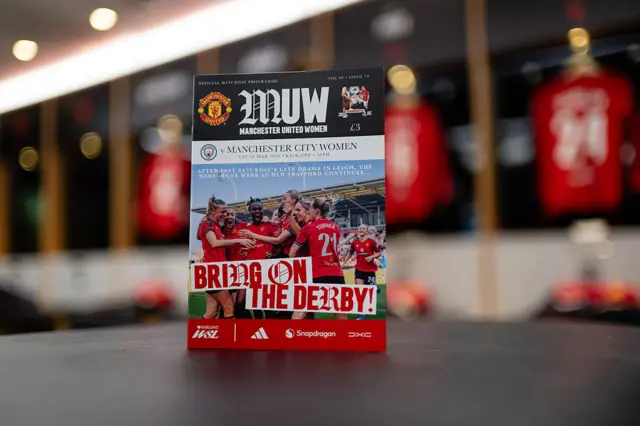 Manchester United match programme