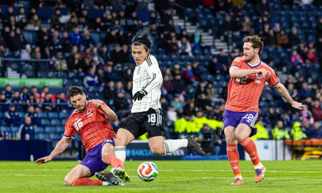 FT: Scotland 0-1 Japan