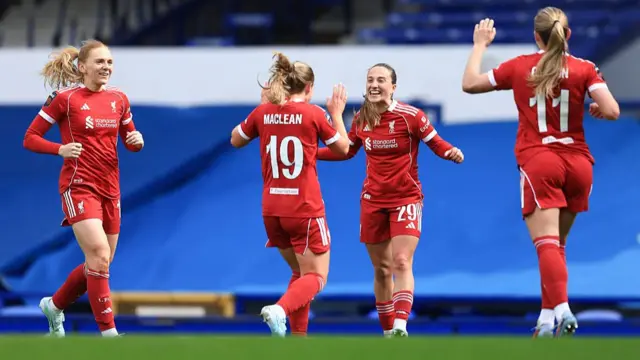 Alejandra Bernabe celebrates with her teammates